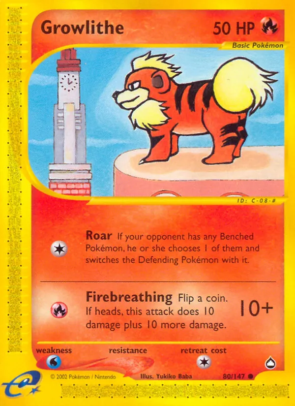 Growlithe #80/147