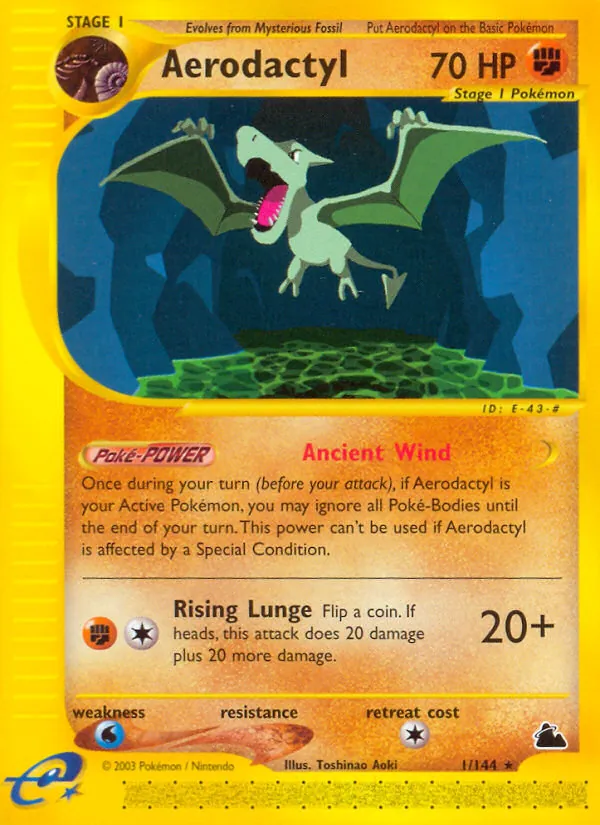 Aerodactyl #1/144