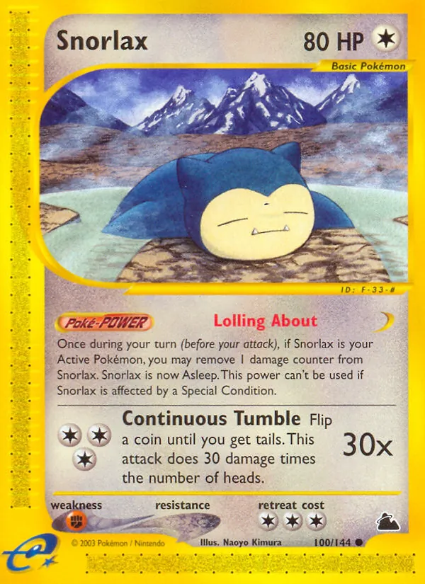 Snorlax #100/144