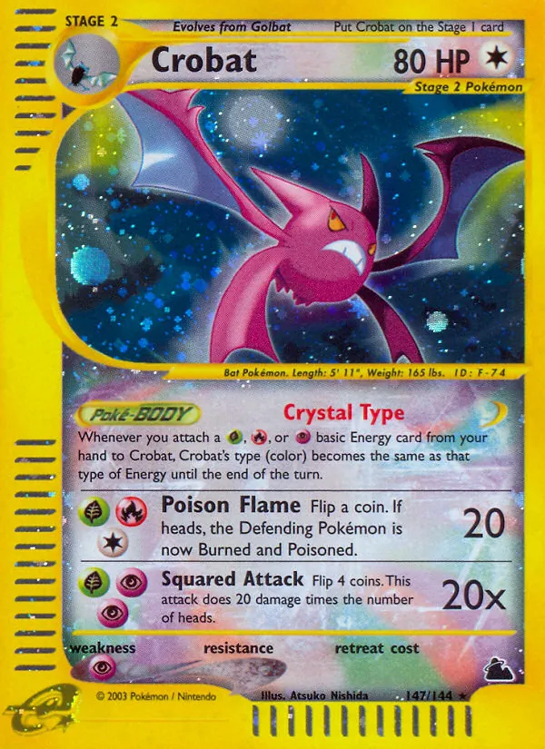 Crobat #147/144