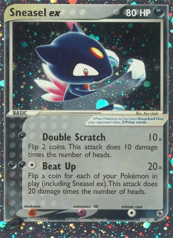 Sneasel ex #103/109