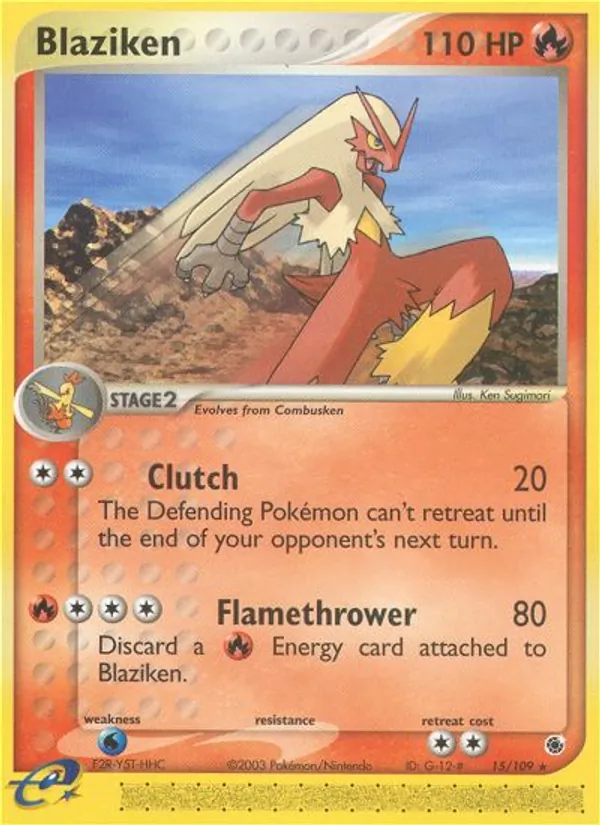 Blaziken #15/109