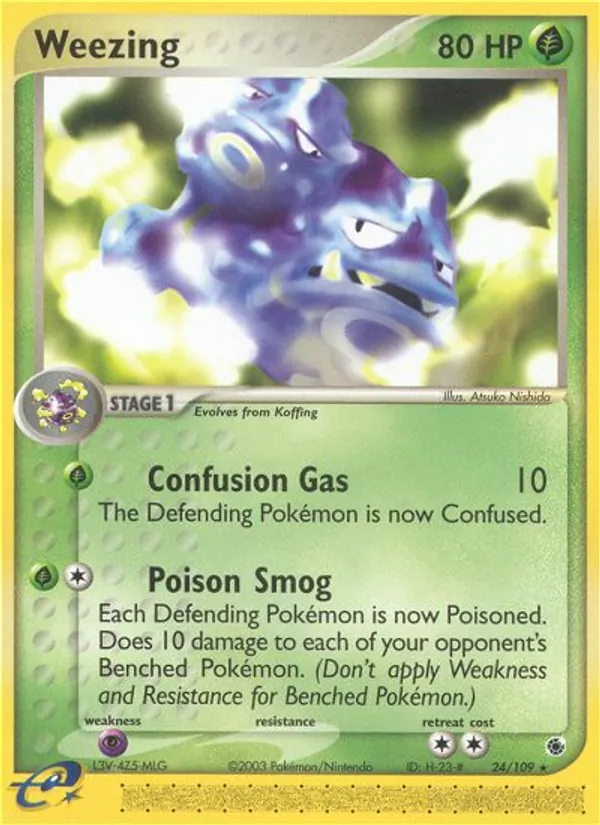 Weezing #24/109
