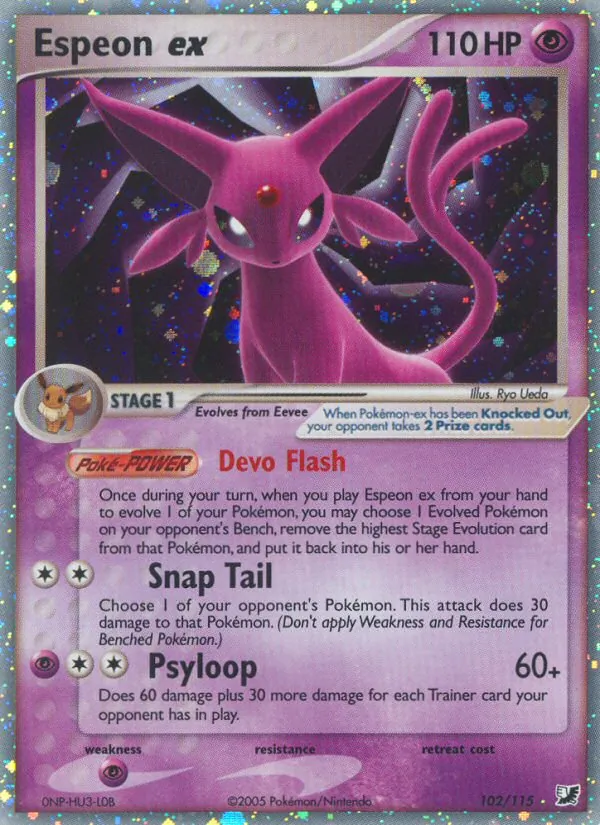 Espeon ex #102/115