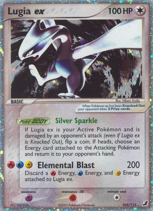 Lugia ex #105/115
