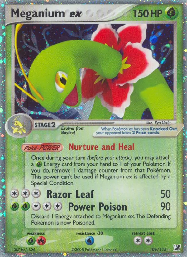 Meganium ex #106/115