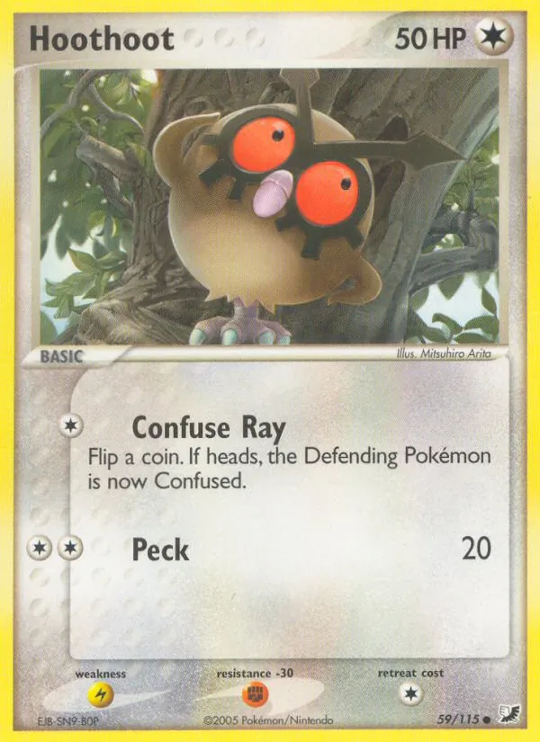Hoothoot #59/115
