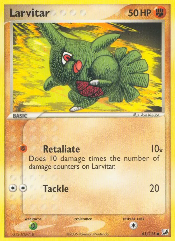 Larvitar #61/115
