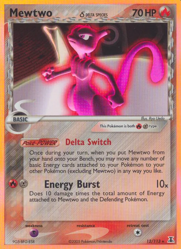 Mewtwo δ #12/113