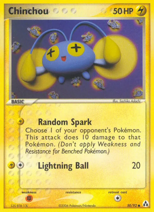 Chinchou #50/92