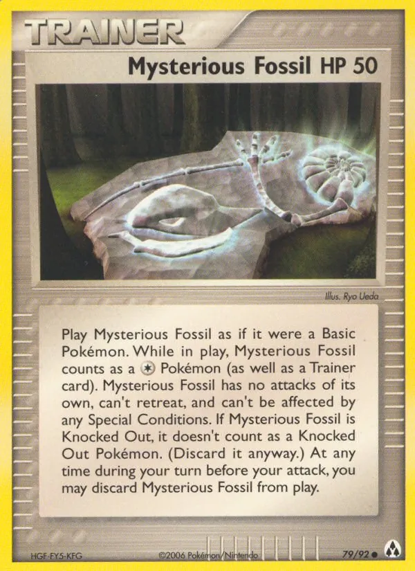 Mysterious Fossil #79/92