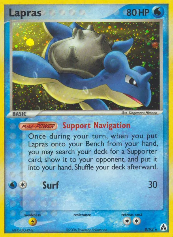 Lapras #8/92