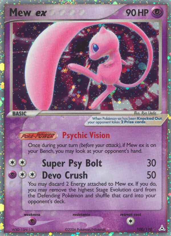 Mew ex #100/110