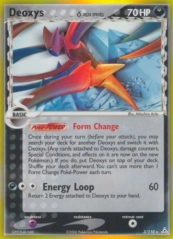 Deoxys δ #3/110