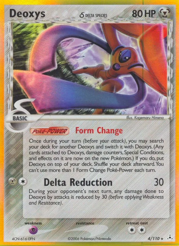 Deoxys δ #4/110