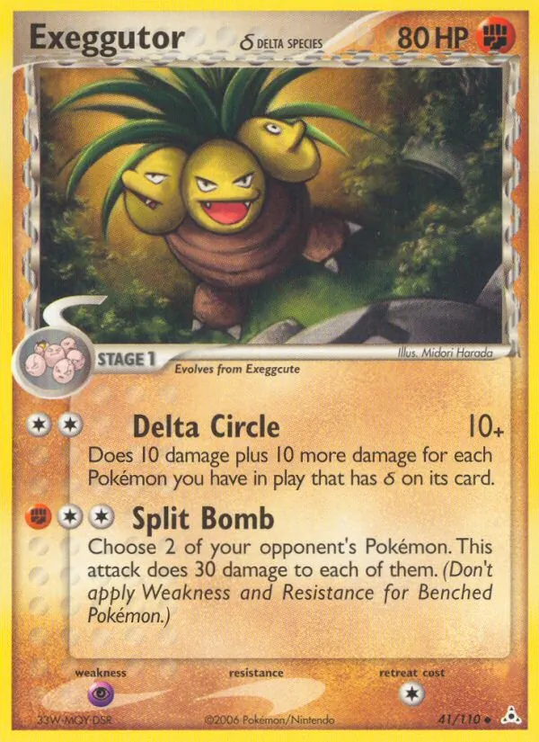 Exeggutor δ #41/110