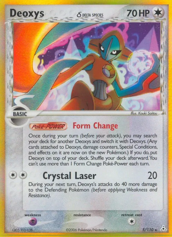 Deoxys δ #5/110