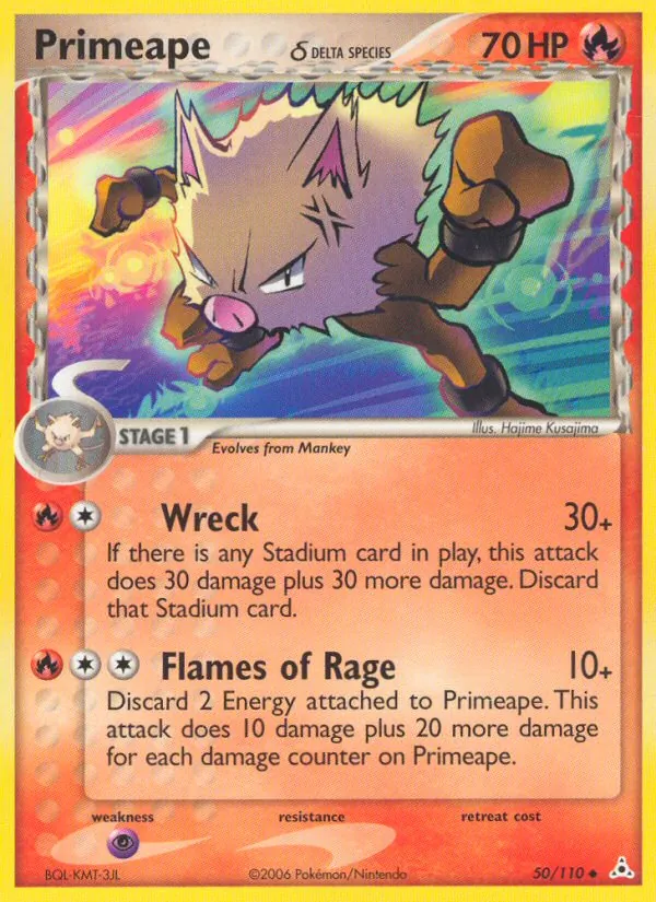 Primeape δ #50/110