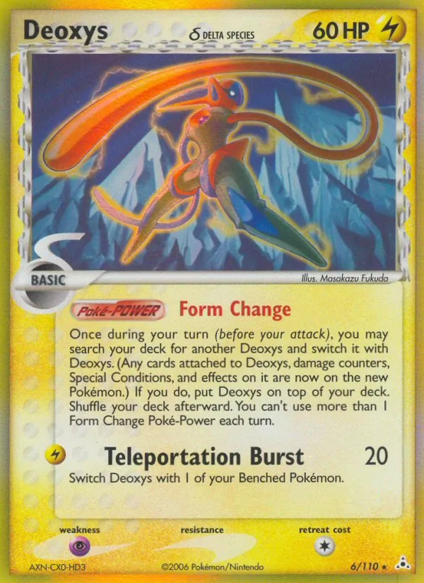 Deoxys δ #6/110