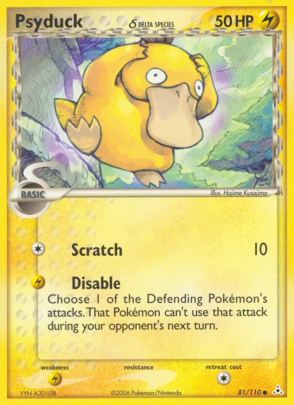 Psyduck δ #81/110