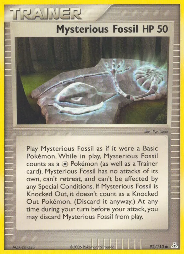 Mysterious Fossil #92/110