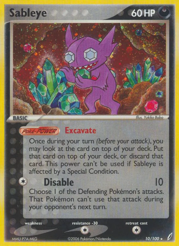 Sableye #10/100