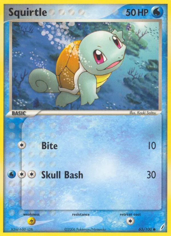 Squirtle #63/100