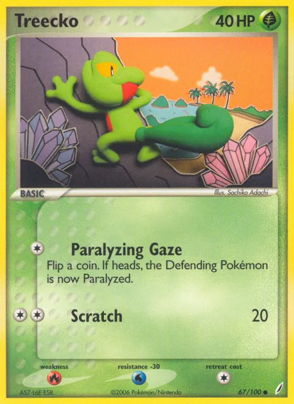 Treecko #67/100