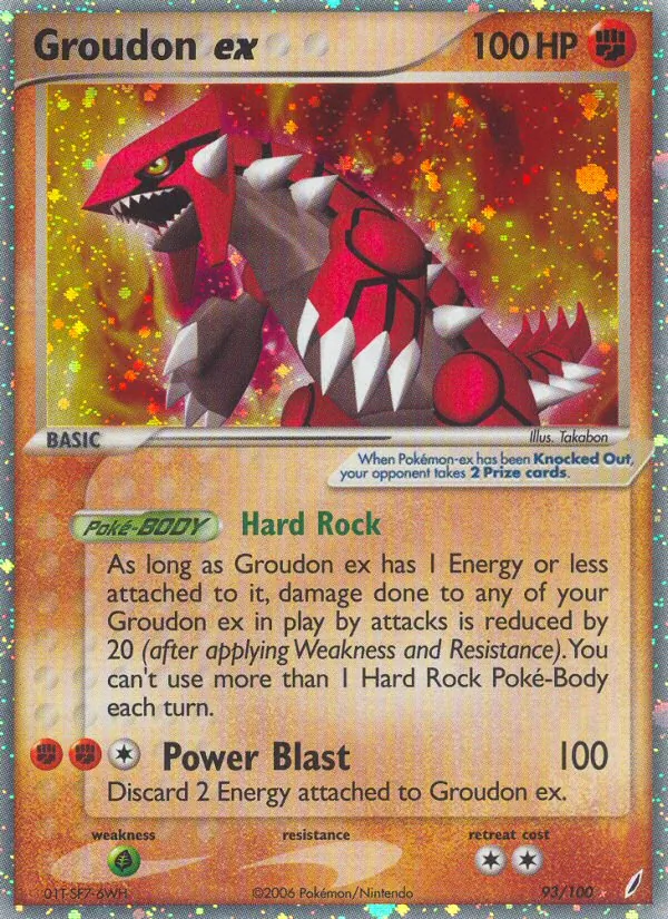 Groudon ex #93/100