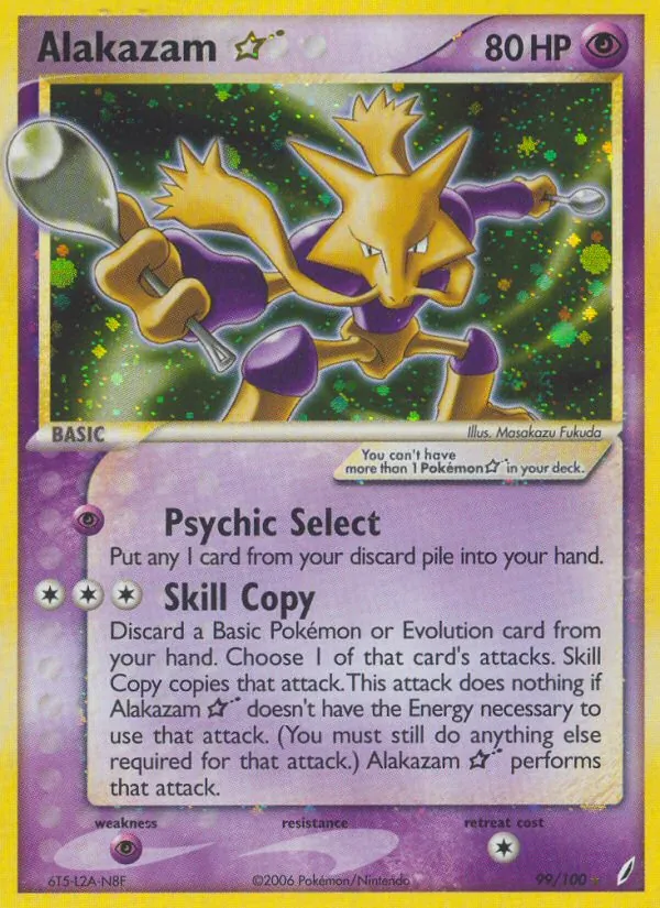 Alakazam ☆ #99/100