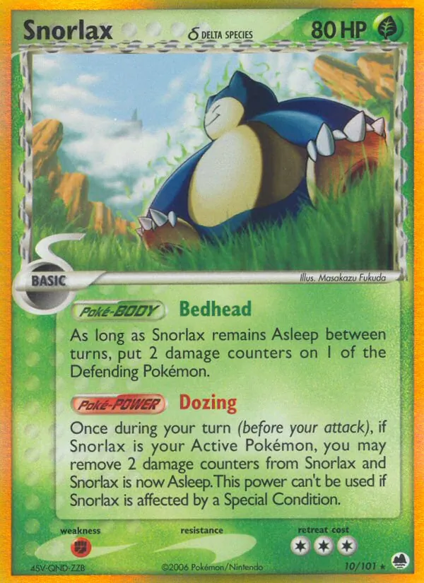 Snorlax δ #10/101