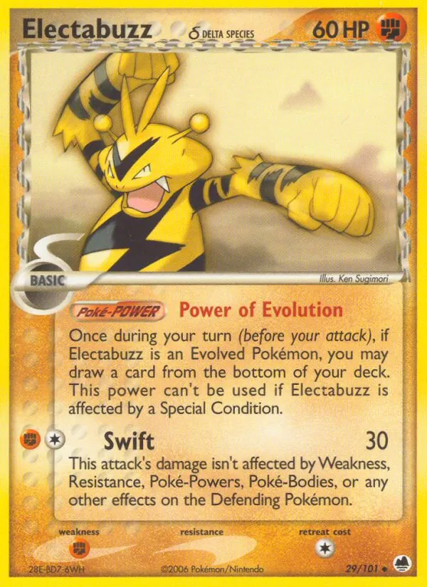Electabuzz δ #29/101