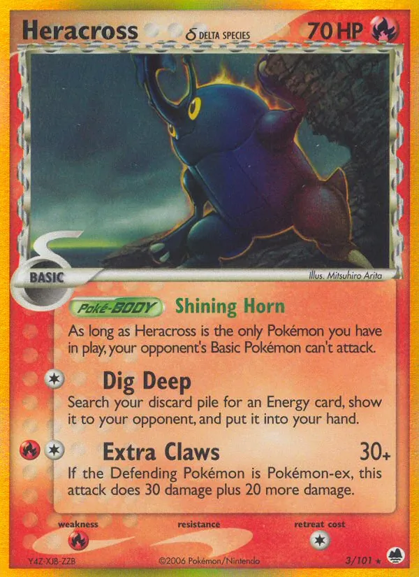 Heracross δ #3/101