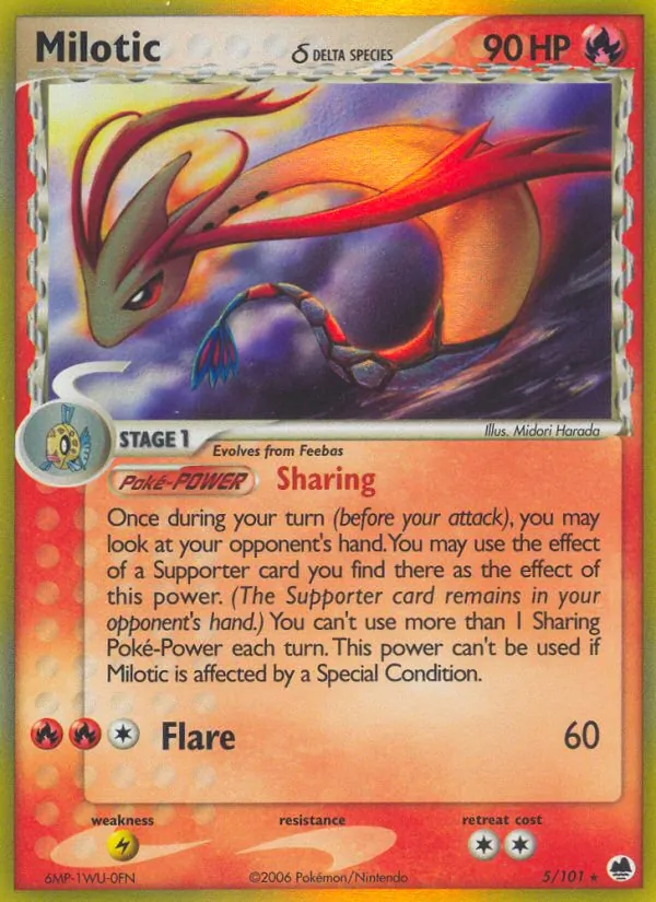 Milotic δ #5/101