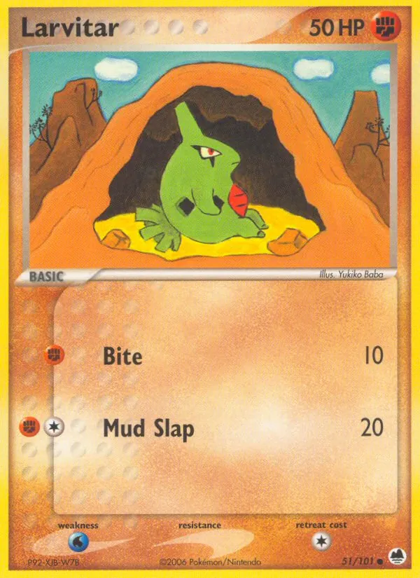 Larvitar #51/101