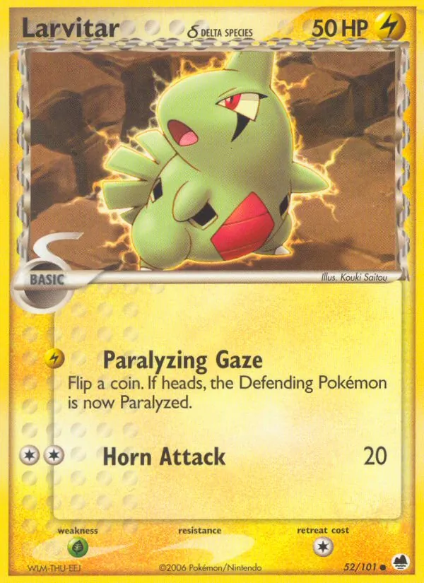 Larvitar δ #52/101