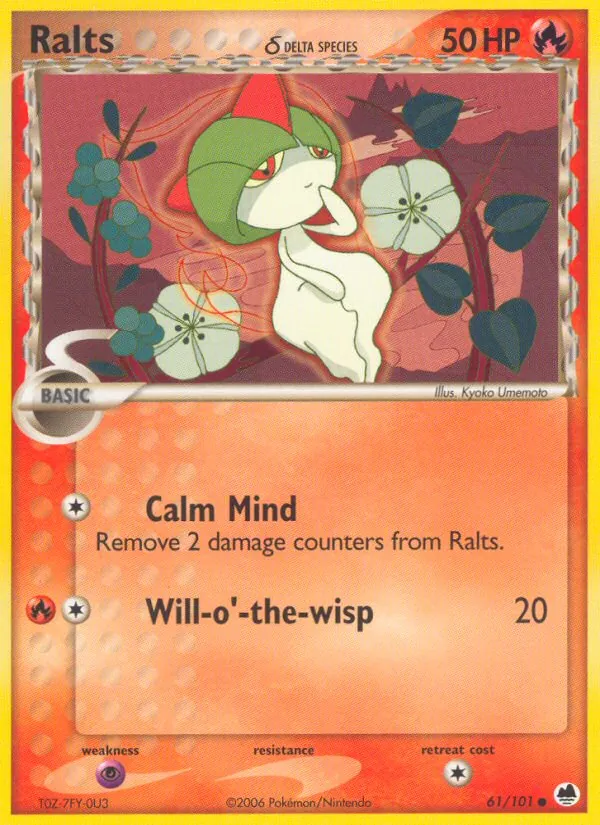 Ralts δ #61/101