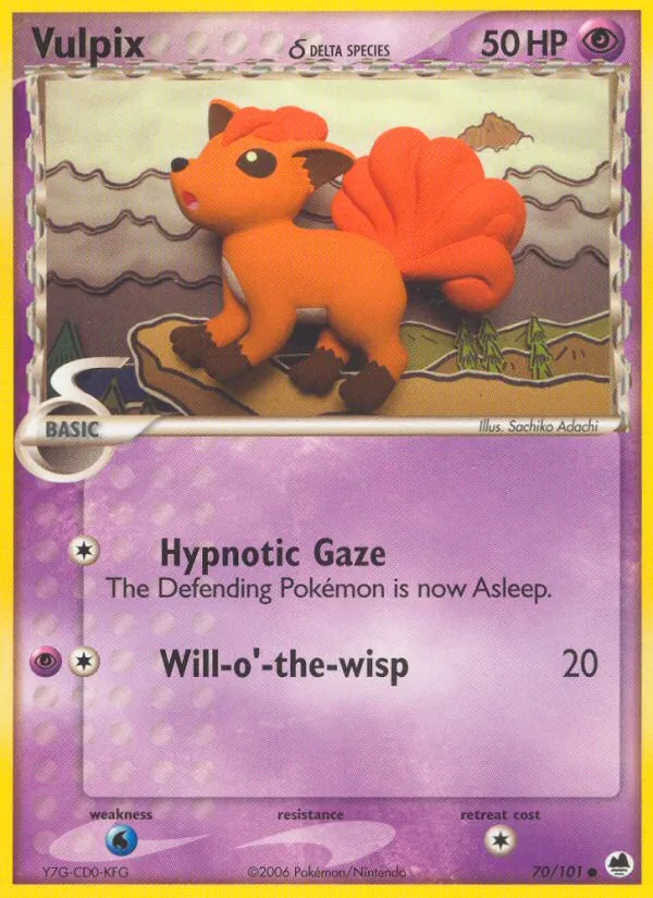 Vulpix δ #70/101