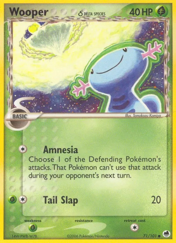 Wooper δ #71/101