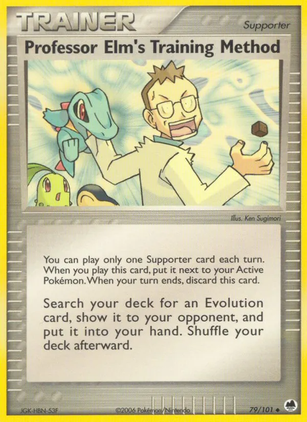 Professor Elm's Training Method #79/101