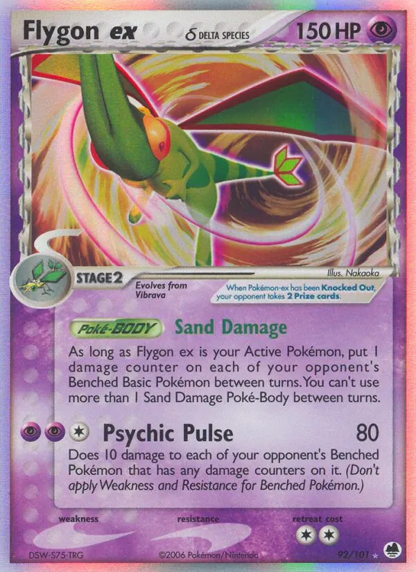 Flygon ex δ #92/101