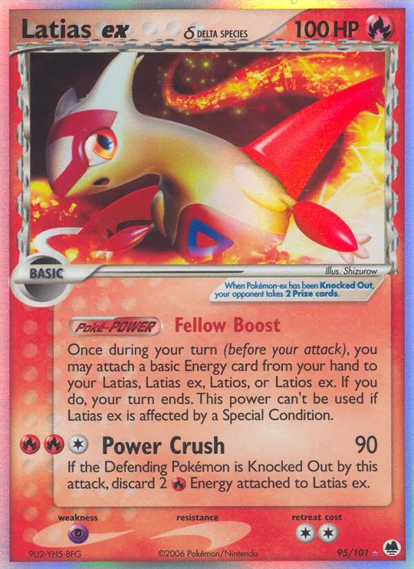 Latias ex δ #95/101