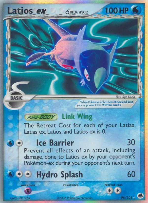 Latios ex δ #96/101