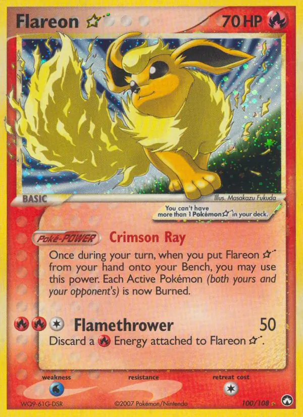 Flareon ☆ #100/108