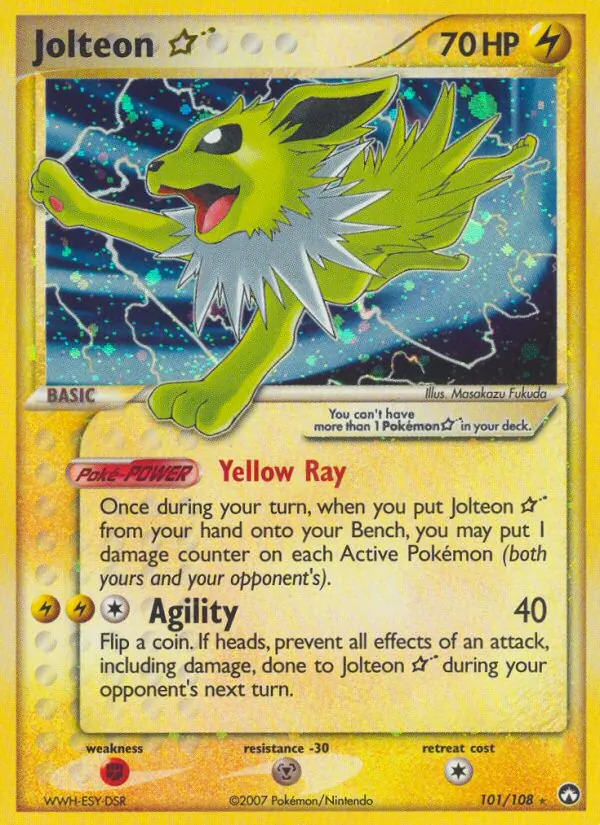 Jolteon ☆ #101/108