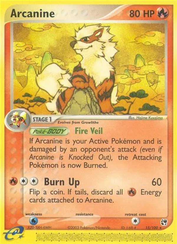Arcanine #15/100
