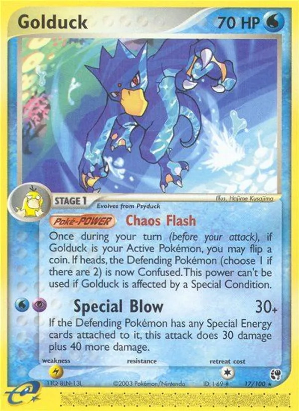 Golduck #17/100