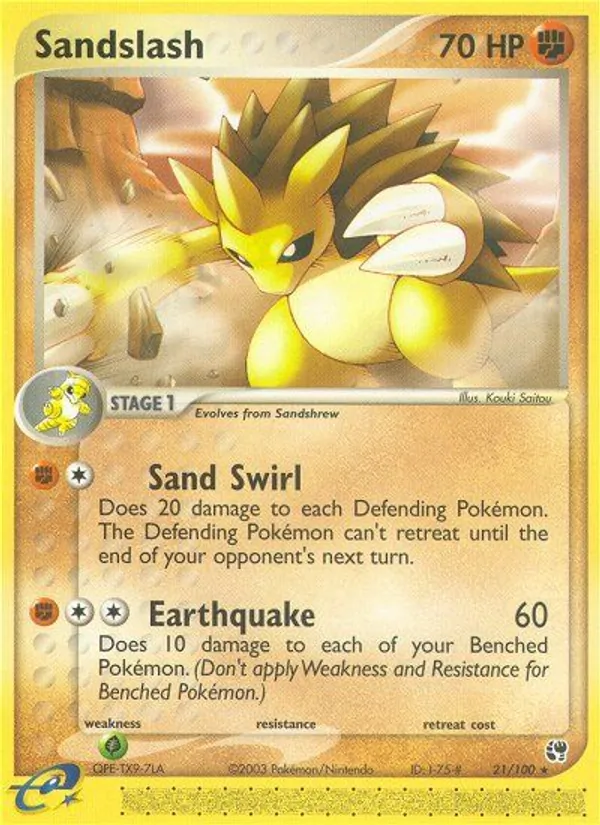 Sandslash #21/100