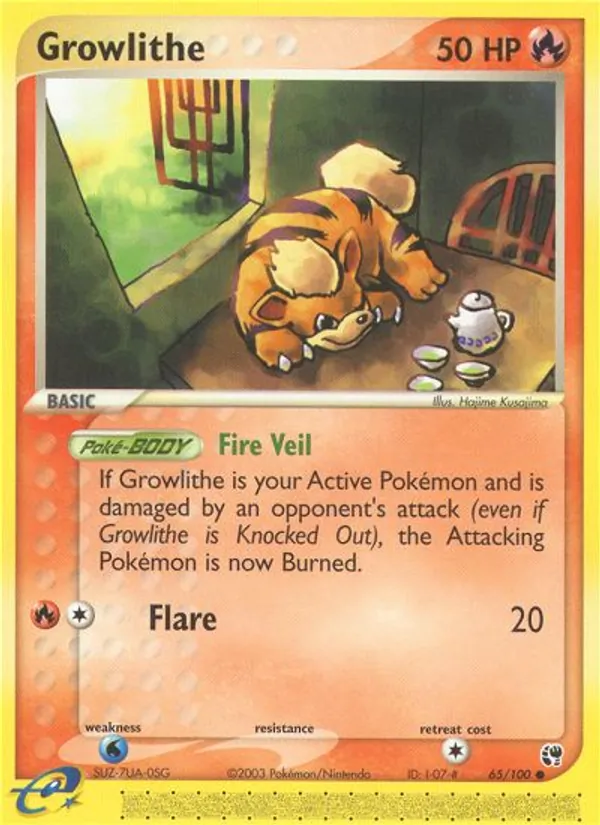 Growlithe #65/100