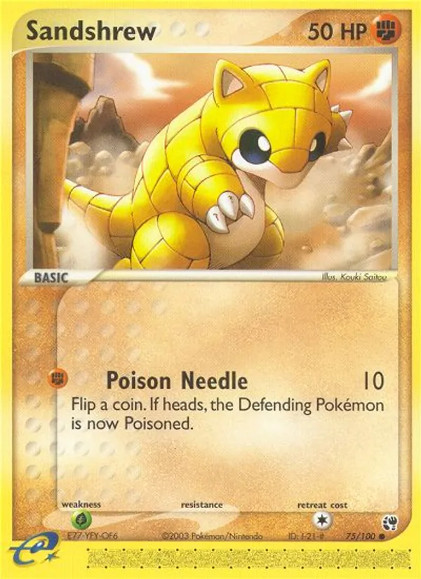 Sandshrew #75/100